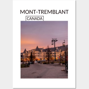 Mont-Tremblant Quebec City Canada Gift for Canadian Canada Day Present Souvenir T-shirt Hoodie Apparel Mug Notebook Tote Pillow Sticker Magnet Posters and Art